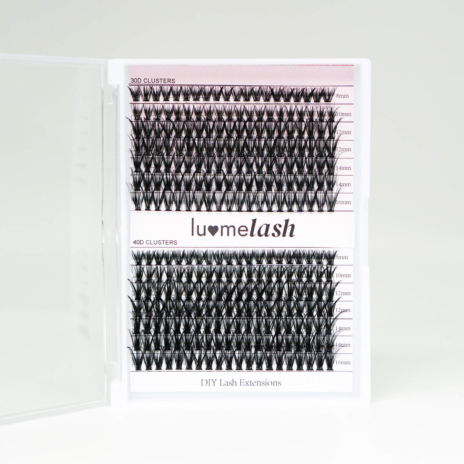 Dramatic Volume DIY Cluster Lashes Mixed Length (30D/40D)