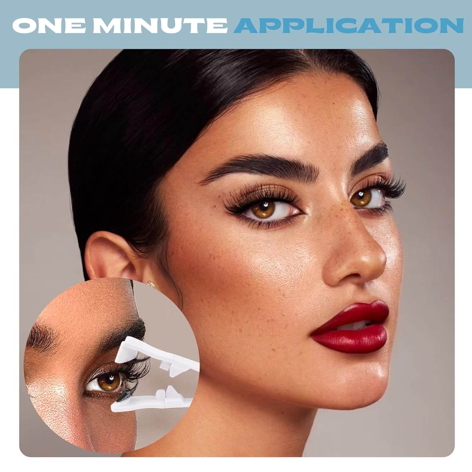 Magnetic Eyelashes Natural Look Magnetic Lashes Cat Eye, Soft Magnets False Eyelashes to Wear Reusable Magnetic Eyelashes