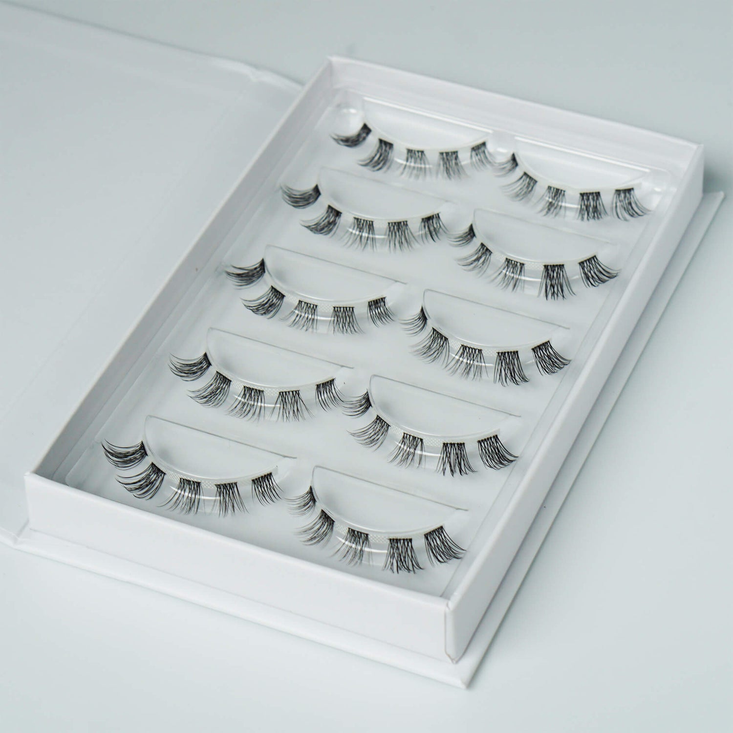 Soft Cat-Eye Natural Volume DIY Pre-Cut Cluster Lashes
