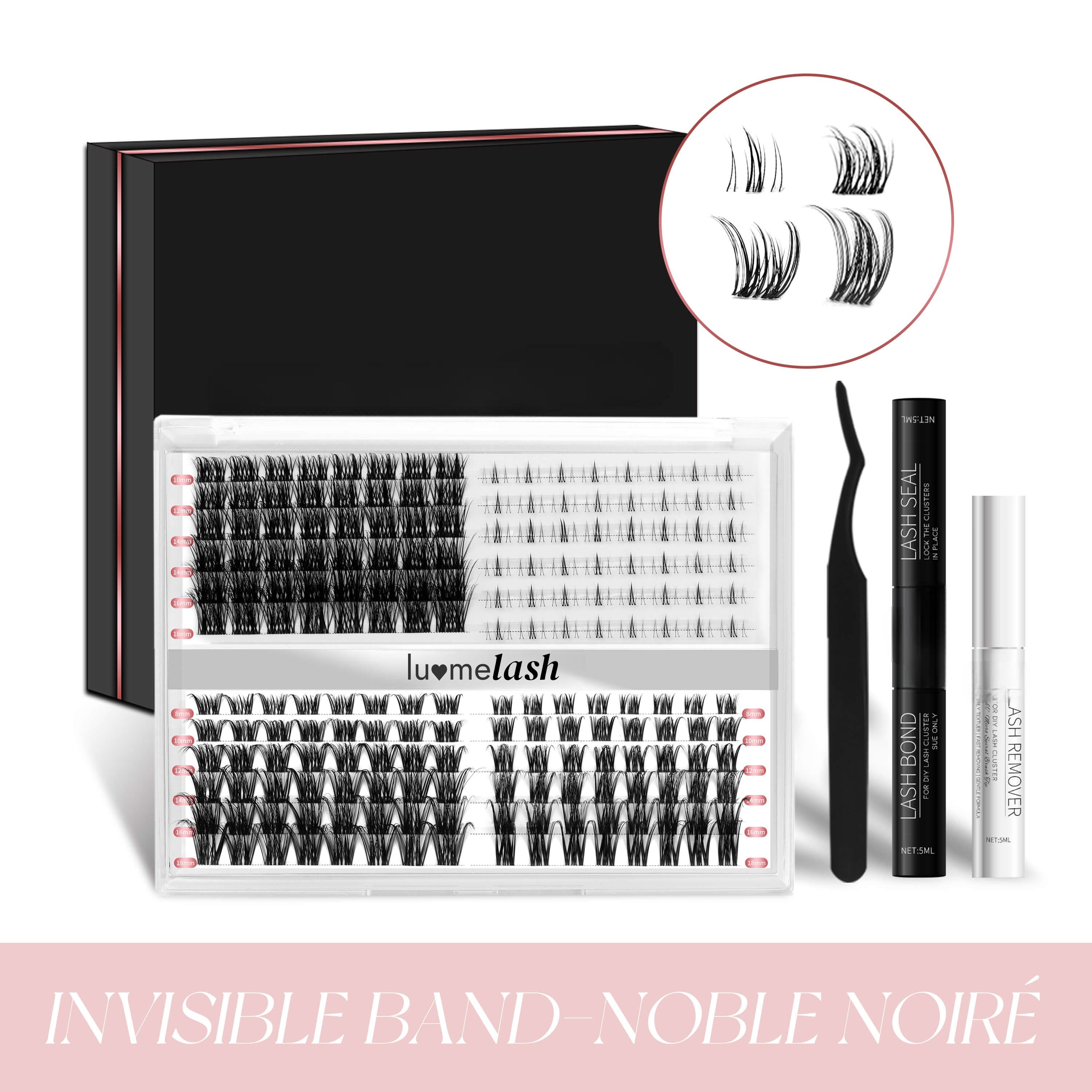 Multi-Style DIY Cluster Lashes Mixed Length