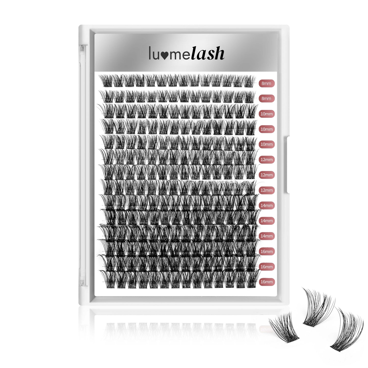 Full Volume DIY Cluster Lashes Mixed Length (8mm-16mm)