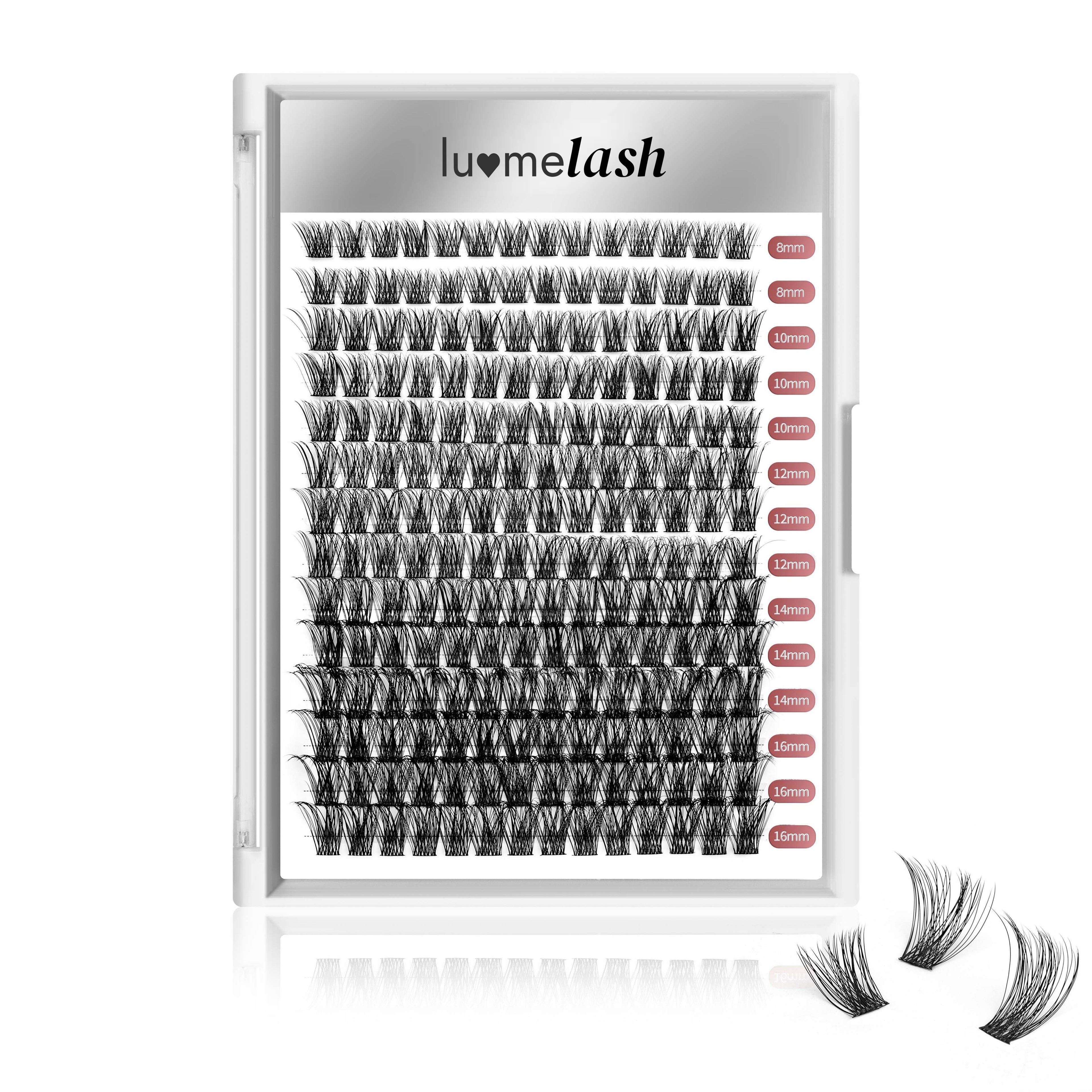 Full Volume DIY Cluster Lashes Mixed Length (8mm-16mm)