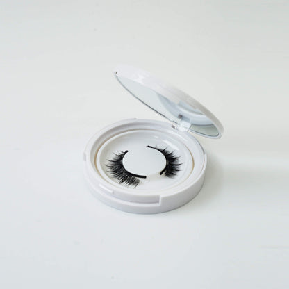 Wispy Doll-Eye Natural Magnetic Eyelashes without Eyeliner