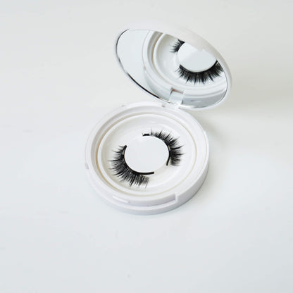 Wispy Doll-Eye Natural Magnetic Eyelashes without Eyeliner