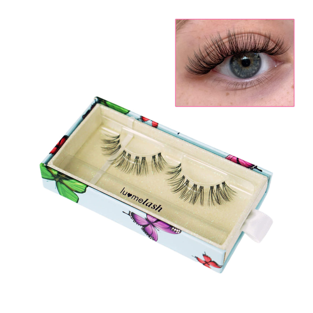 Wispy Doll-Eye Natural Volume DIY Pre-Cut Cluster Lashes
