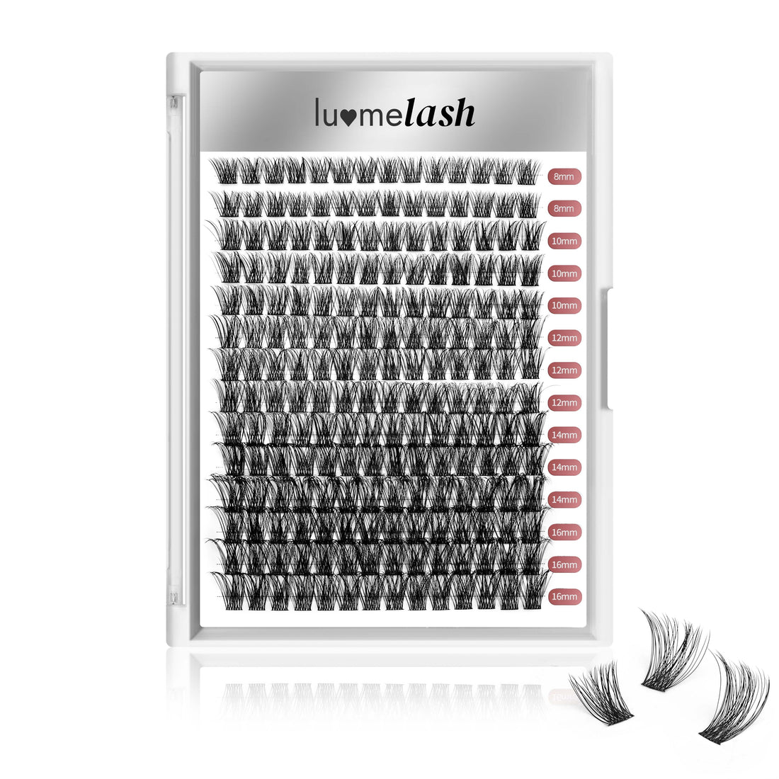 Full Volume DIY Cluster Lashes Mixed Length (8mm-16mm)